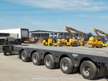 Trailer Broshuis 5 axe, extensibil la 24 m