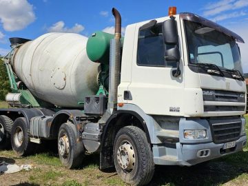 Autobetonieră DAF CF 85.410 8×4 capcaitate 9m